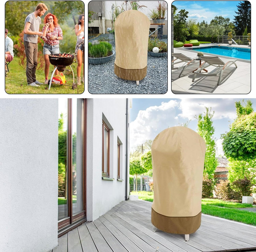 Bravoro grillhoes: waterdichte en UV-bestendige bescherming voor je buitenkeuken.
