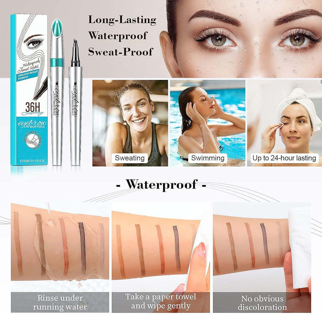SANDSBERGORIGINALS wenkbrauwpen voor volle, natuurlijke wenkbrauwen. Waterproof en langhoudende cosmetica.