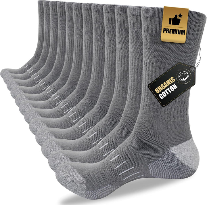 Daniel heren crew sokken met ideale lengte, perfect voor sportschoenen en dagelijks comfort.