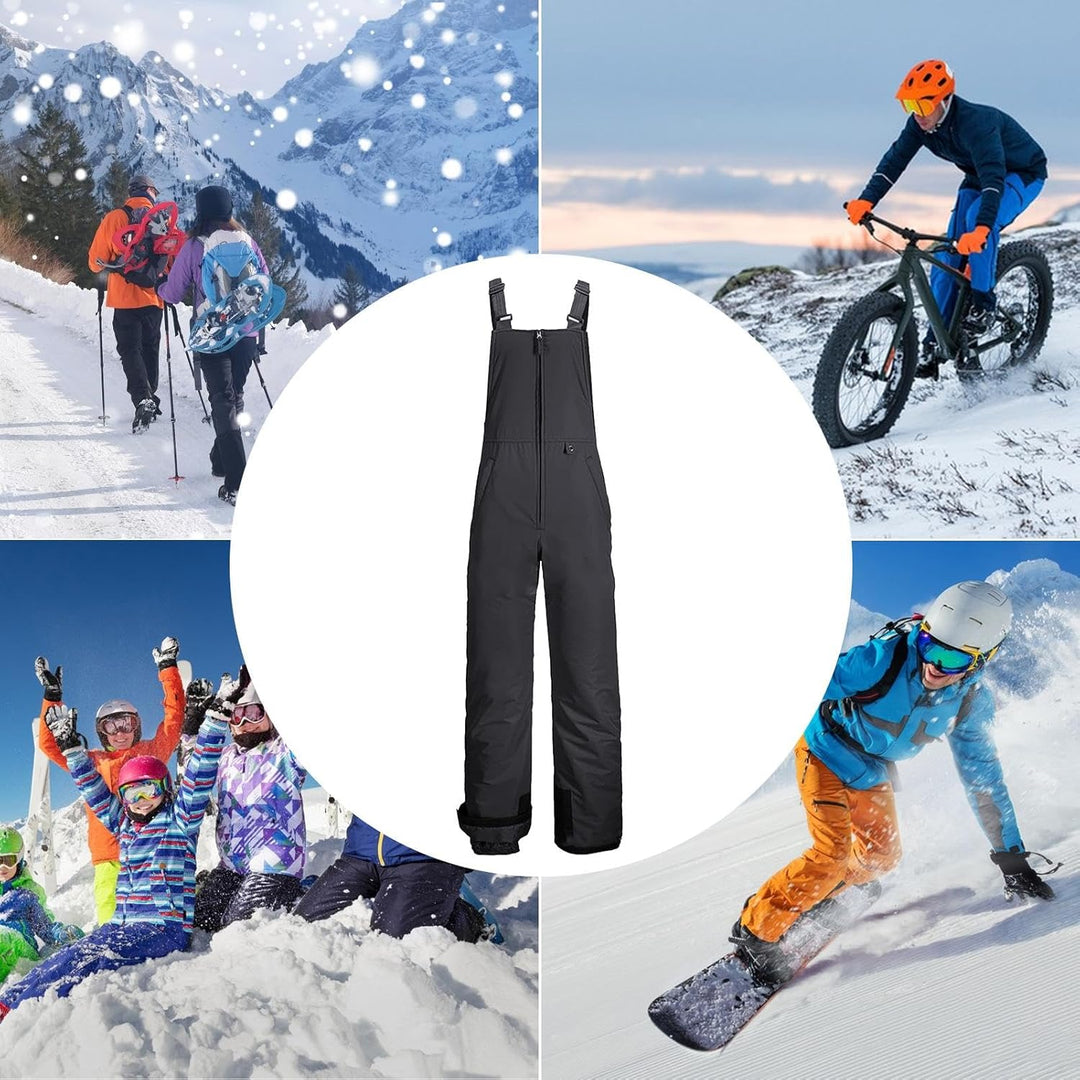 Unisex skipak en sneeuwkleding. Waterdichte en warme winteroverall voor skiën en wintersport.