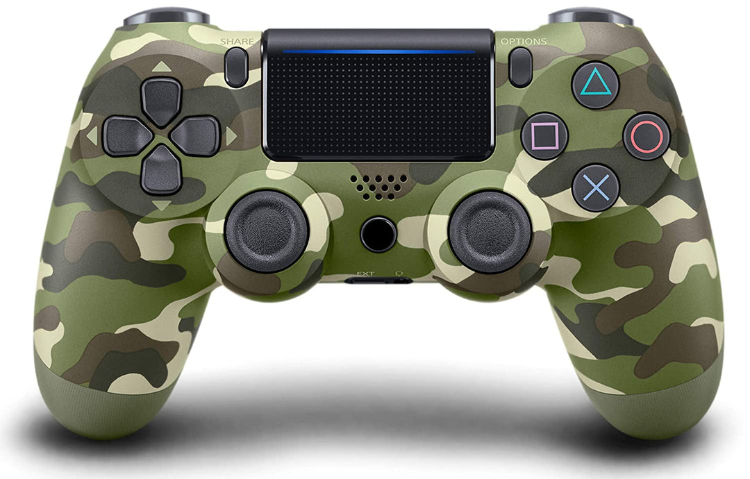 Ergonomische draadloze gamepad voor PS4 & PC gaming, ontworpen voor comfort en lange speelsessies.