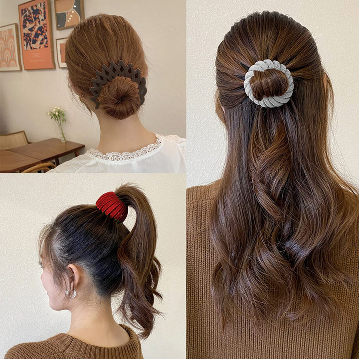 Praktische dames haarclips (set van 3) in vogelnest design voor snelle en elegante kapsels.