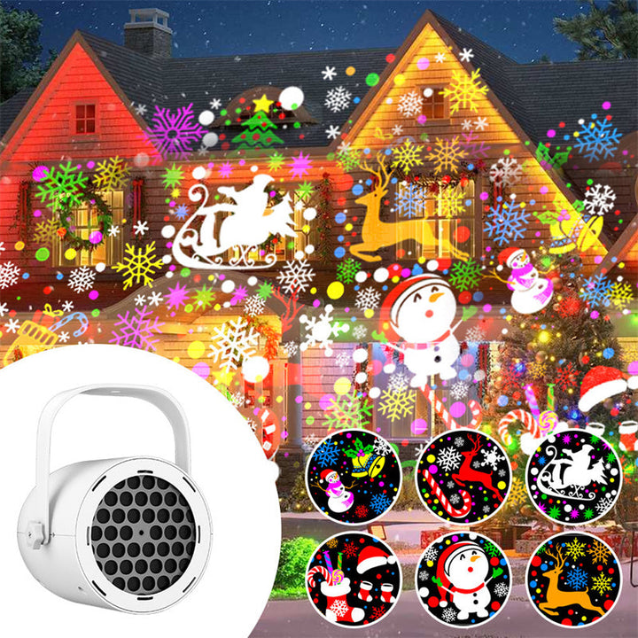 Decoratieve sfeerlamp: universele LED projectielamp, geschikt voor zowel binnen- als buitenverlichting.