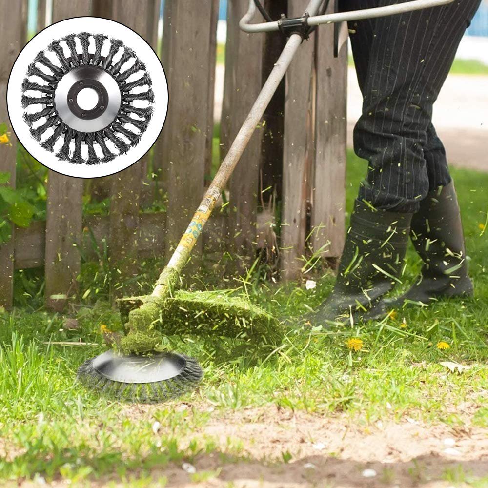 LawnShield draadtrimmerkop voor het effectief maaien van gras en hardnekkig onkruid. Essentieel bosmaaier accessoire.