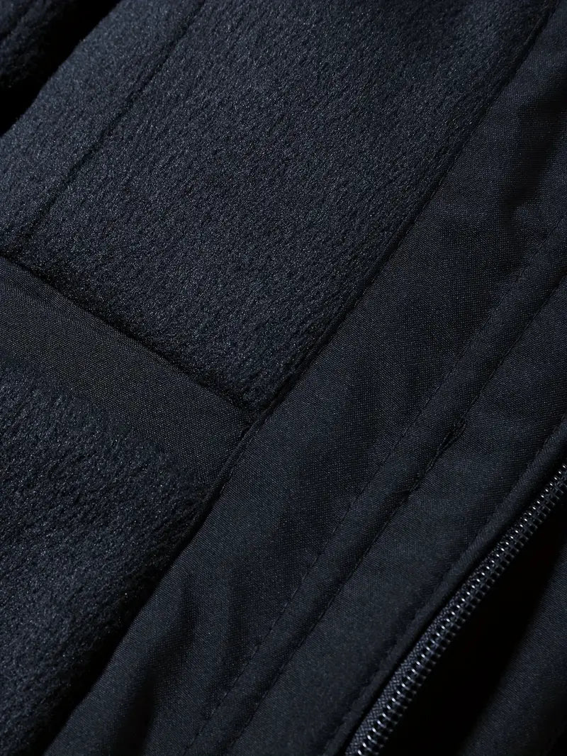 Comfortabele heren winterjas, ademende en waterdichte parka in regular fit.
