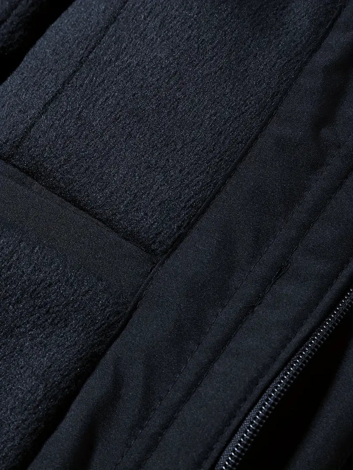 Comfortabele heren winterjas, ademende en waterdichte parka in regular fit.