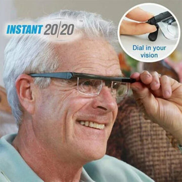 VisiFlex multifocale bril, past zich aan als leesbril en afstandsbril; complete zichtcorrectie.