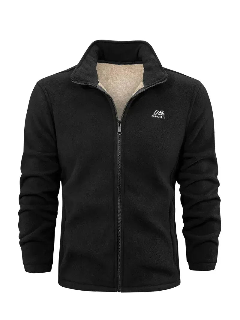 Comfortabel gevoerd uniseks fleecevest Aspen, ideaal voor wandelen en sportieve vrijetijdskleding.