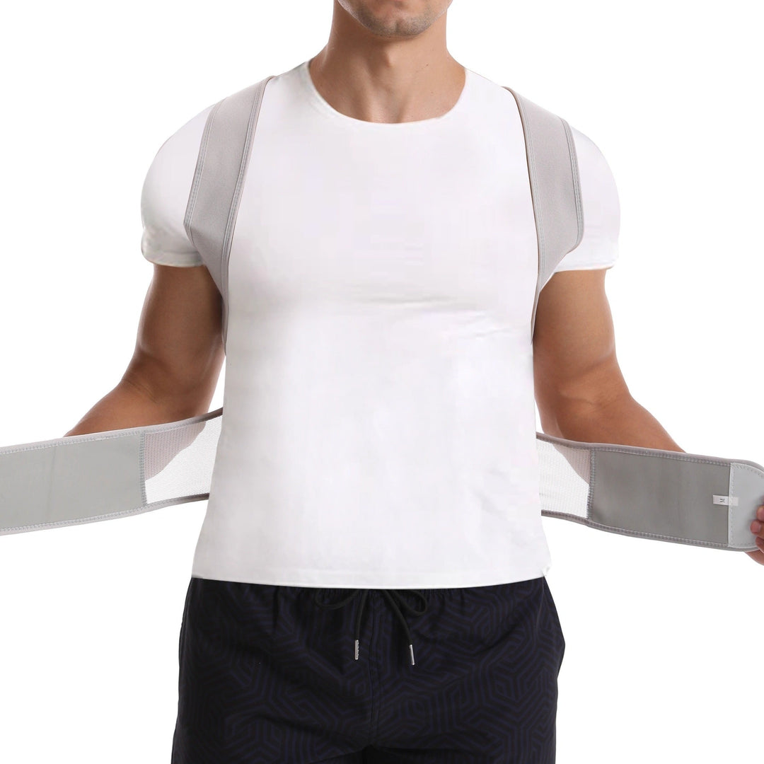 Ergonomische PostureFit rugsteun: verstelbaar, biedt optimale houdingcorrectie.