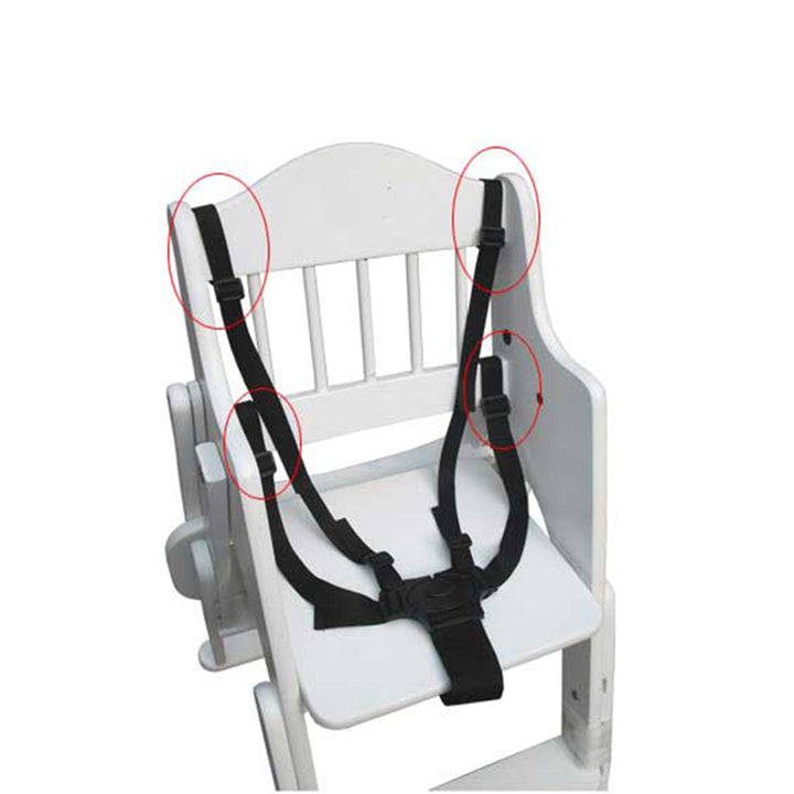 Universele 5-puntsgordel, perfect voor kinderwagens, buggy's en diverse kinderzitjes voor babyveiligheid.