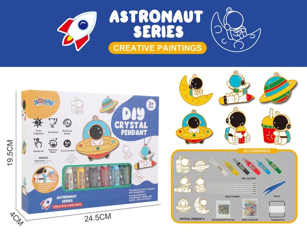 Ideaal cadeau voor kinderen: DIY kristal knutselset. Dubbel plezier, perfect voor feestdagen en creatief spel.