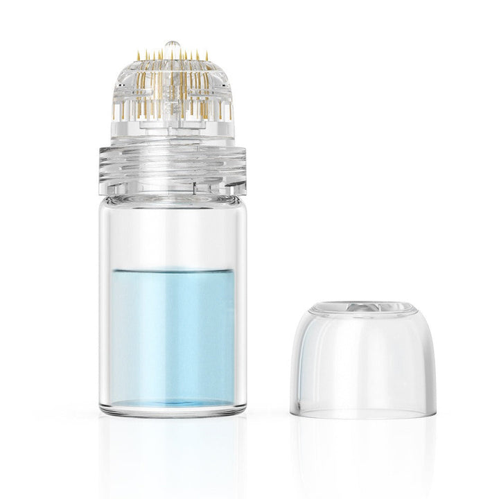 Professionele microneedling derma stempel voor thuis huidverzorging; stimuleert collageen & huidverjonging.