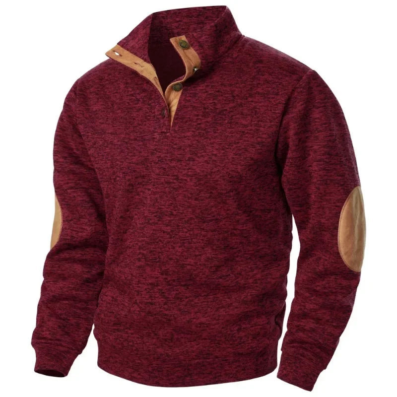 Origineel Hoymans heren V-hals sweatshirt, ultiem comfort en een tijdloze casual look. Essentieel kledingstuk.