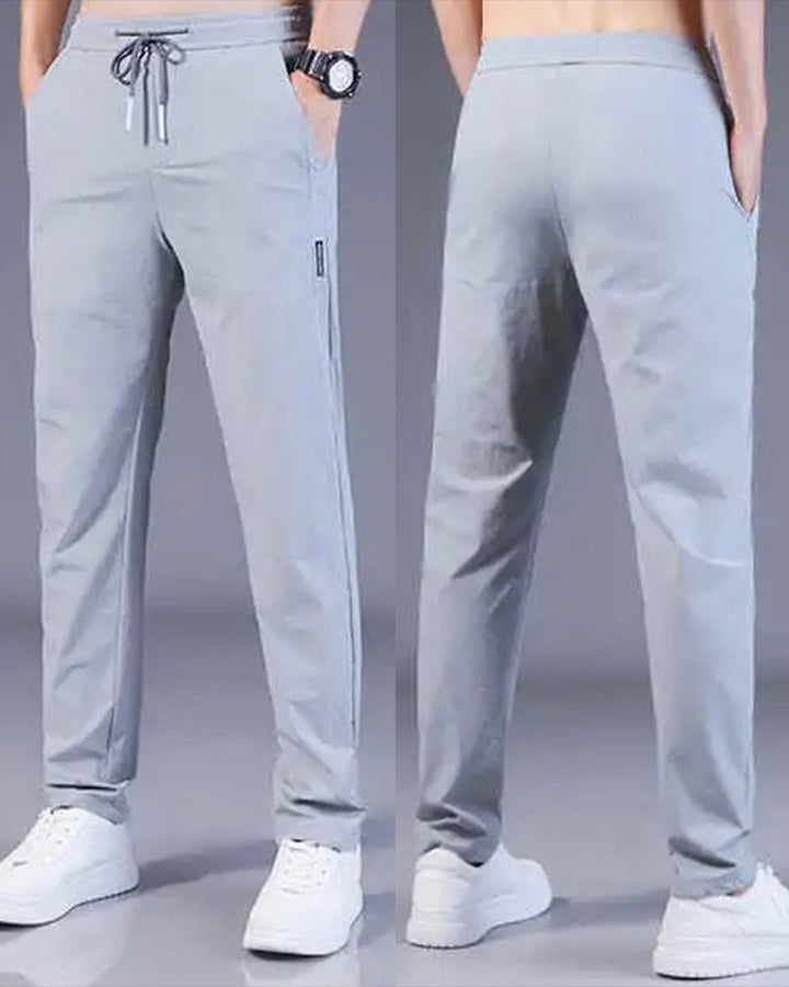 AeroFlex herenbroek, innovatieve stretchstof, supersnel drogend, comfortabel voor sport en casual draagcomfort.