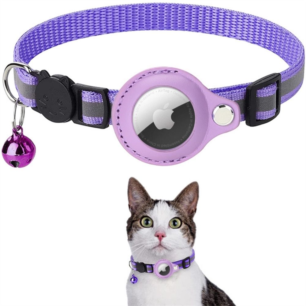 Diverse kleuren Milo kattenhalsbanden, reflecterend en veilig met tracker optie.