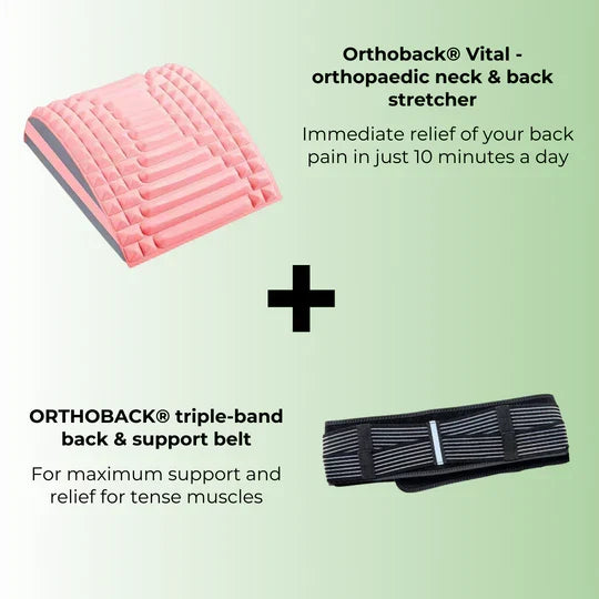 Robuuste VitalPro nek- en rugstrekker, ergonomisch ontworpen voor optimale orthopedische ondersteuning.
