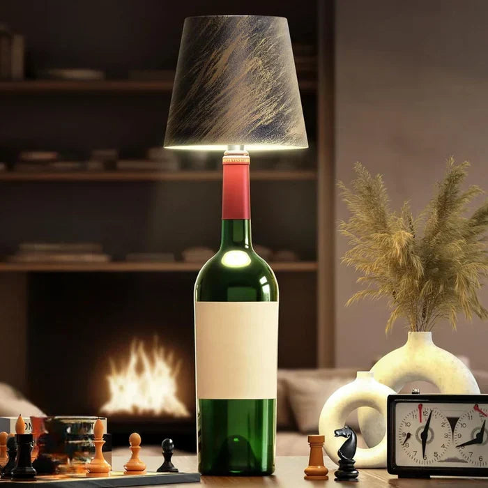 GlowBottle LED fleslamp, dimbaar en met diverse kleuren.