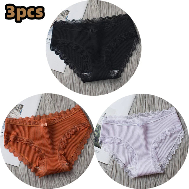Dames naadloze slipjes in diverse kleuren, comfortabel, stretch en lage taille ondergoed.