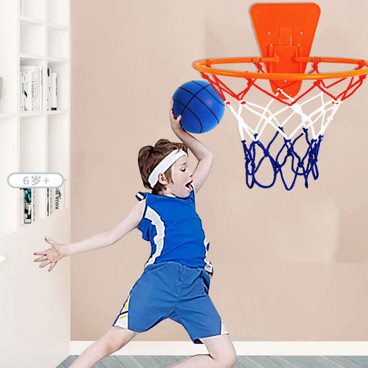 Kinderspeelgoed: geruisloze Silento sportbal van PU-schuim, ideaal voor binnen basketbal training.