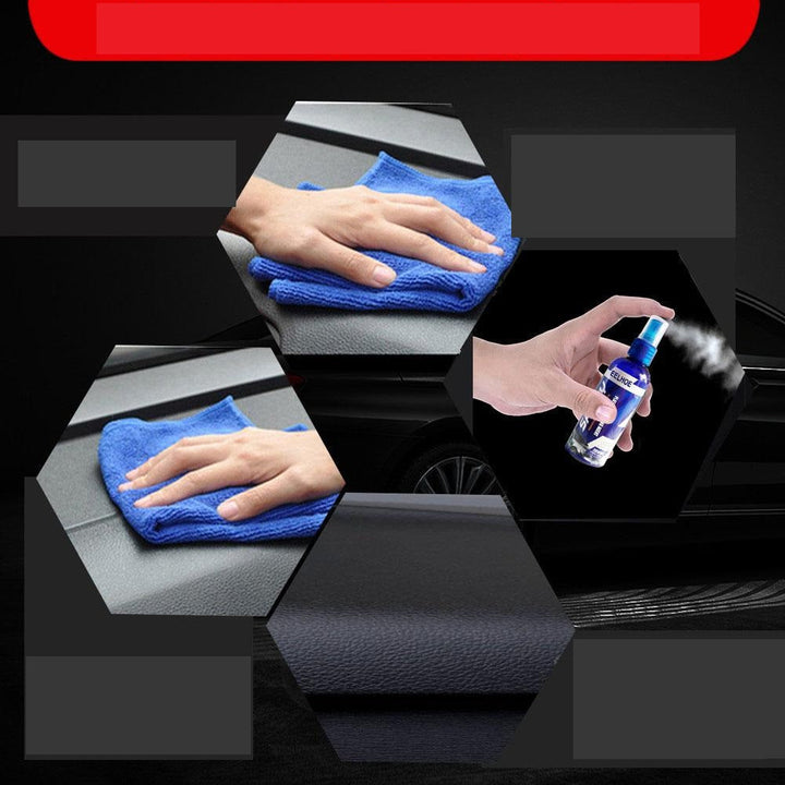 Gebruik van Auto Nano Coating Spray voor eenvoudige autoverzorging en langdurige hoogglans finish.