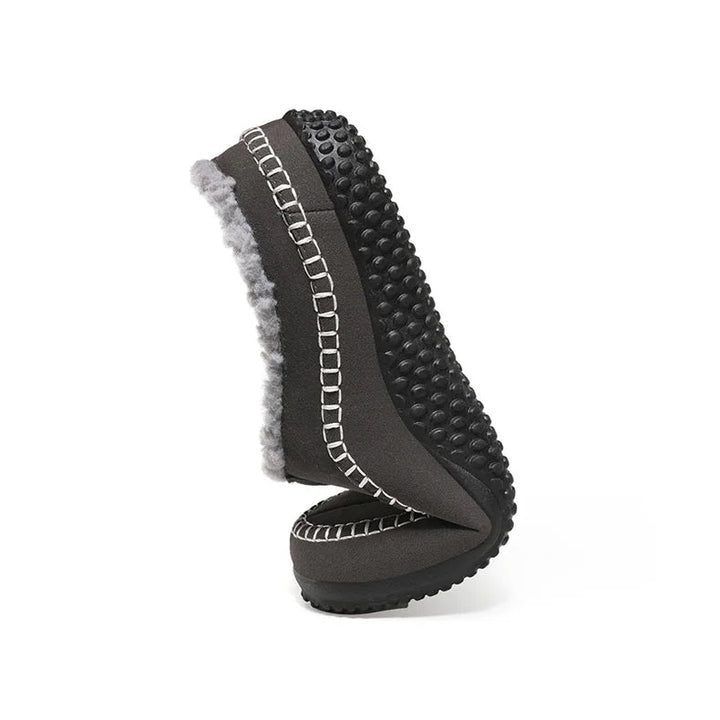 Duurzame heren comfortpantoffels, antislipzool, perfect voor huiselijk gebruik.
