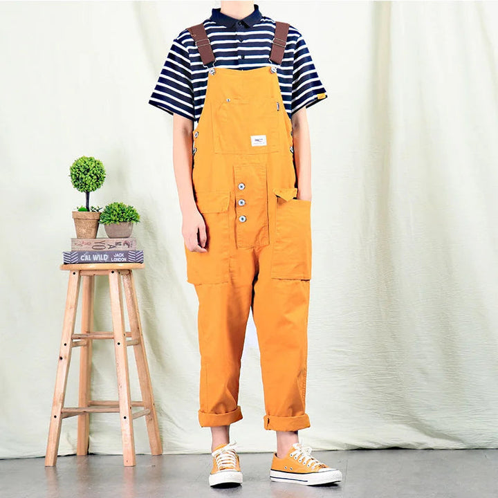 Heren Hoymans cargo overall, robuust katoen-polyester, functioneel voor werk en vrije tijd.