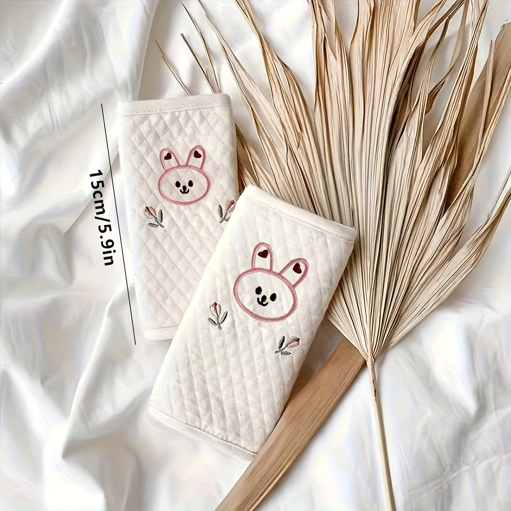 Leuke kinder schouderpads met vrolijk dierenmotief; ideaal voor baby's en peuters in autostoeltje of kinderwagen.