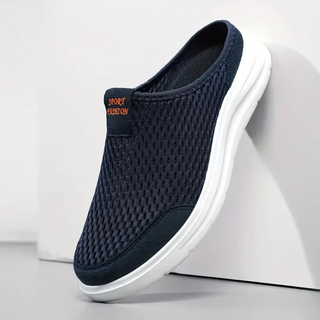 Comfortabele orthopedische herensandalen voor mannen, instappers met goede voetondersteuning, perfect voor dagelijks gebruik.