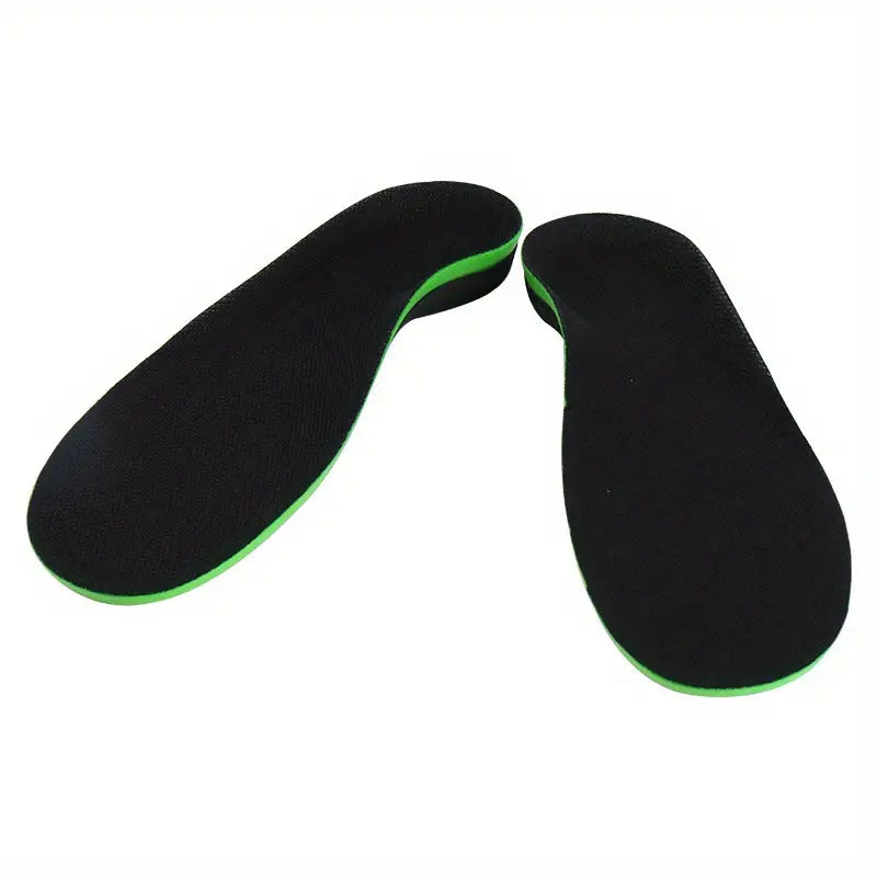 Orthopedische inlegzolen voor platvoeten verbeteren voetcomfort, geschikt voor alle schoenen.