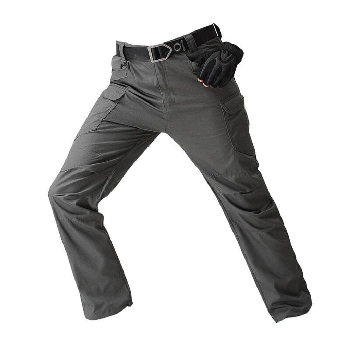 Multifunctionele heren outdoorbroek, sneldrogend & waterdicht, met veel praktische opbergzakken.