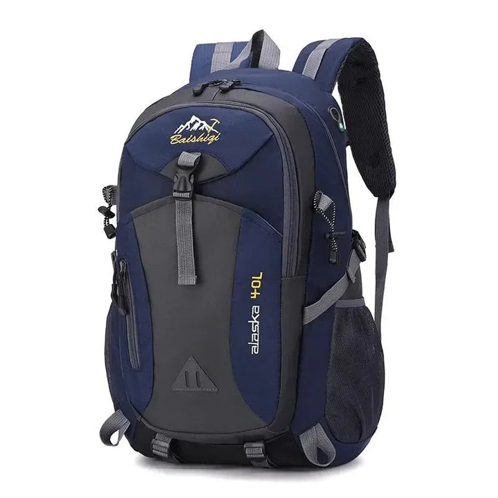 Stevige waterdichte reisrugzak met laptopvak, ideaal voor veiligheid tijdens outdoor sport, wandelen en kamperen.