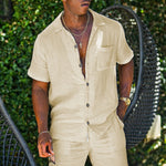 beige jas