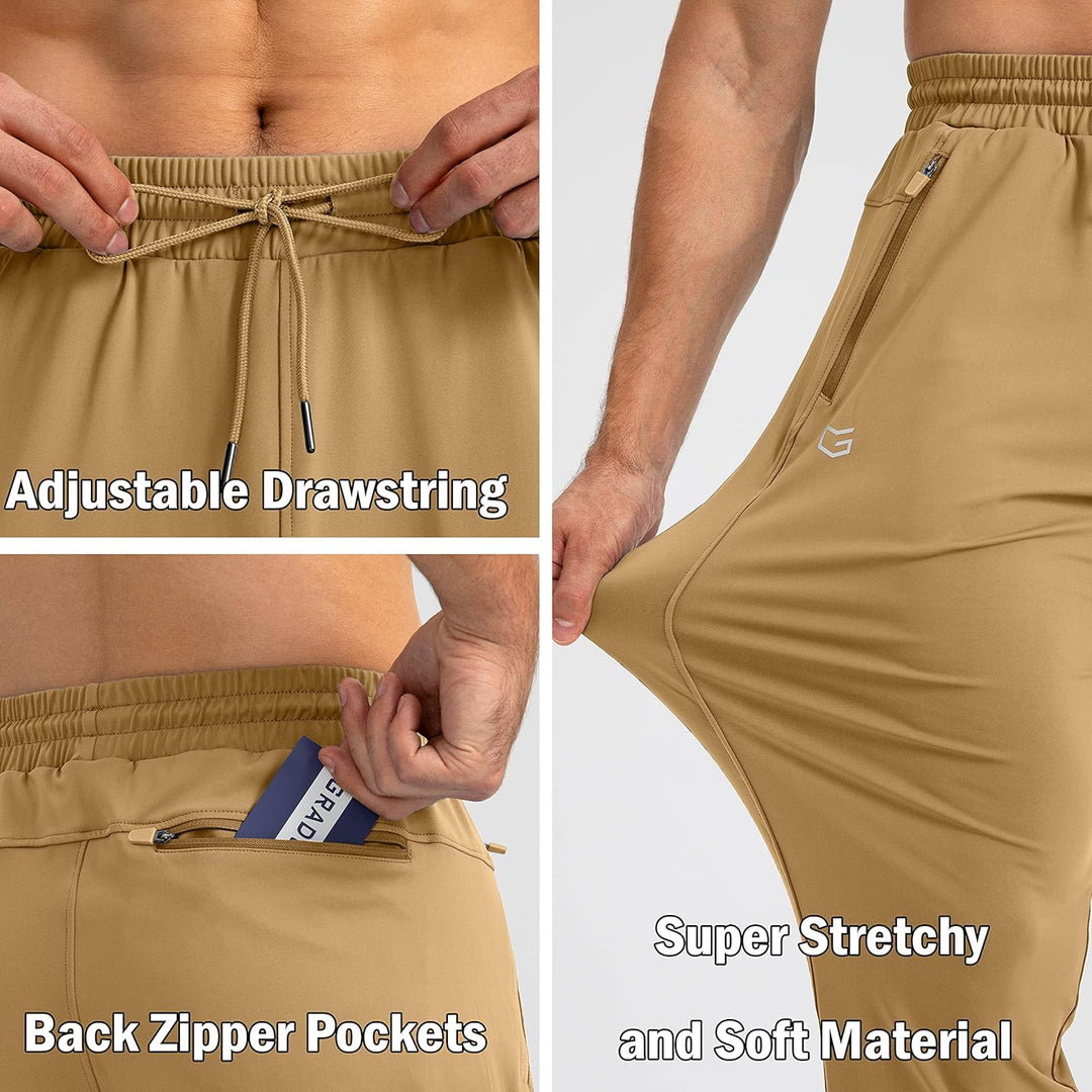 Flexibele heren joggingbroek Noah, perfecte bewegingsvrijheid, van katoenmix.
