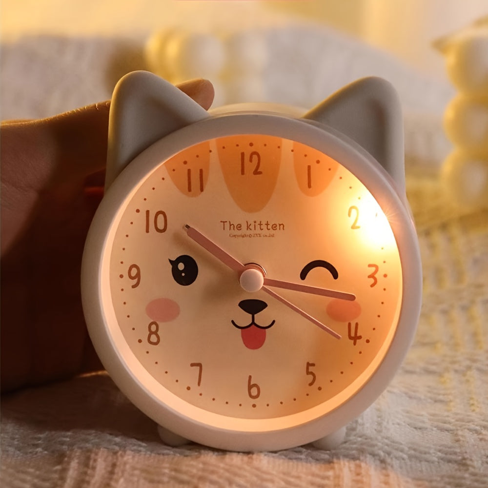 Nachtlampje van de BunnyTime kinderwekker geeft zacht licht voor een veilige, rustige slaap van je kind.