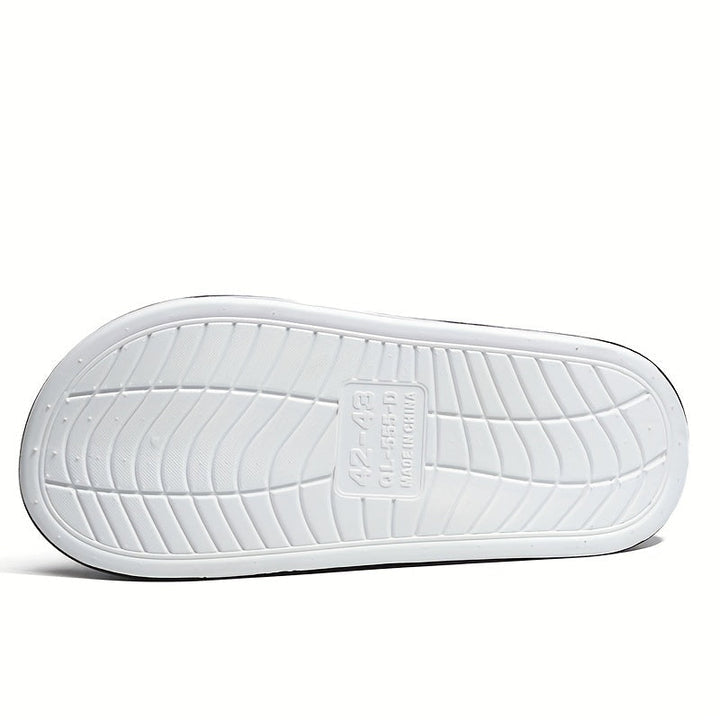 Veelzijdige LEMO heren bad- en strandslippers, lichtgewicht met antislip zool voor diverse zomeractiviteiten.
