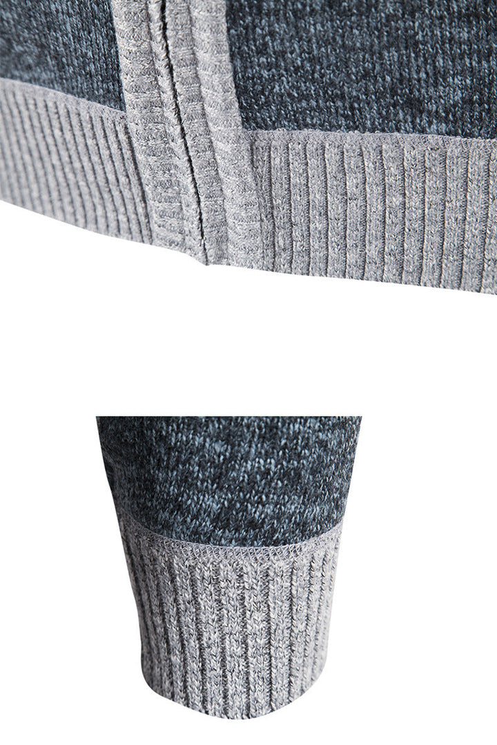 Herenvest met kraag, perfect voor laagjes, voegt warmte en stijl toe aan elke outfit.