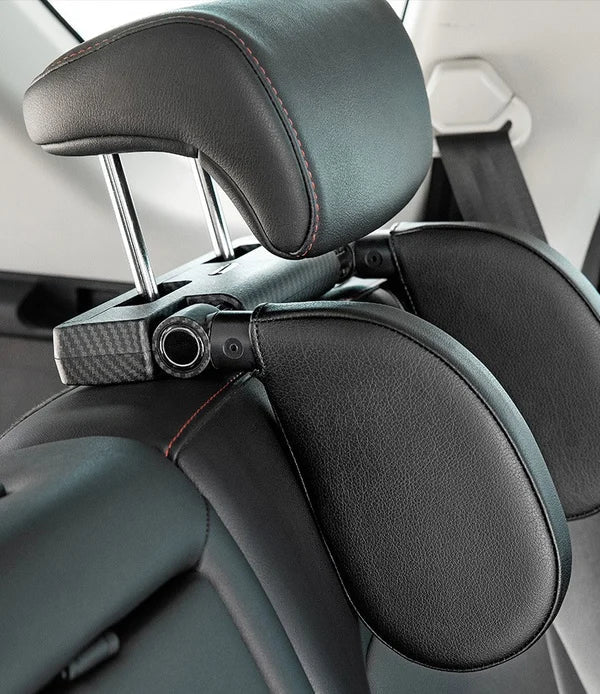 Auto accessoire: verstelbare hoofdsteun voor kinderen en volwassenen, biedt optimale neksteun.