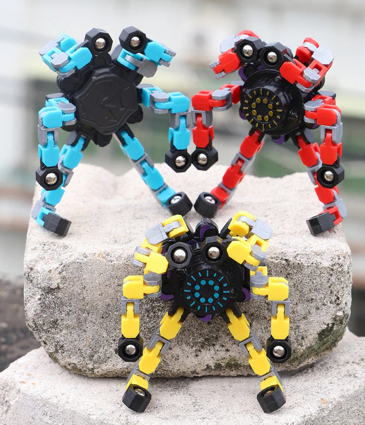 Levendige Kinder Gyro Spinner, duurzaam fidget speelgoed dat concentratie en rust bevordert voor jonge kinderen.