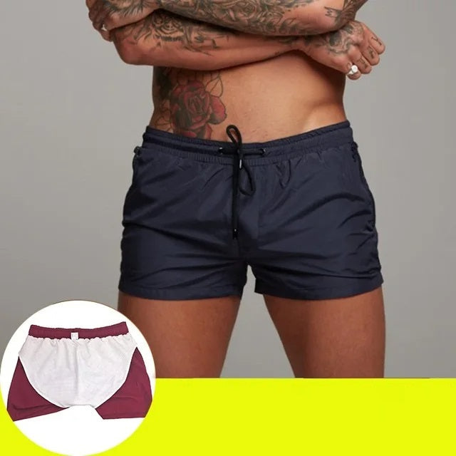 Stijlvolle heren zwemshort met optimale pasvorm voor strand en zwembad. Perfecte zomerkleding en strandmode.