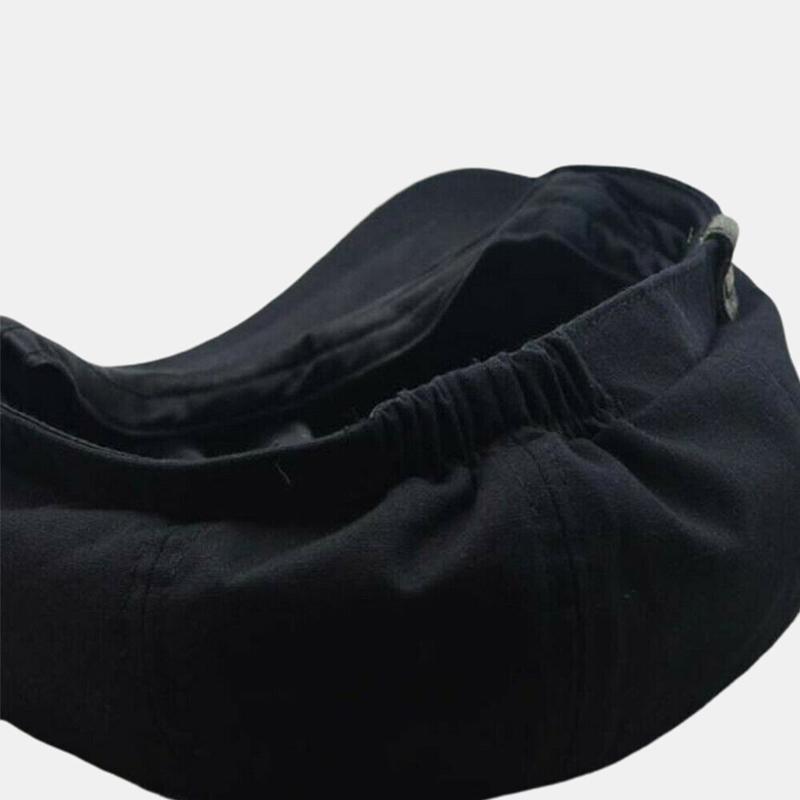 Bruine heren flatcap, stijlvolle baret pet in retro design voor dagelijks gebruik.