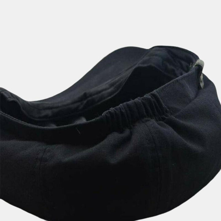 Bruine heren flatcap, stijlvolle baret pet in retro design voor dagelijks gebruik.