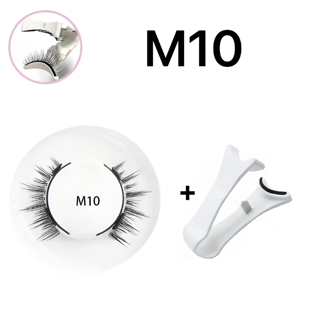 Hoogwaardige magnetische wimperset met robuust pincet, ideaal voor langdurige oogmake-up en cosmetica.