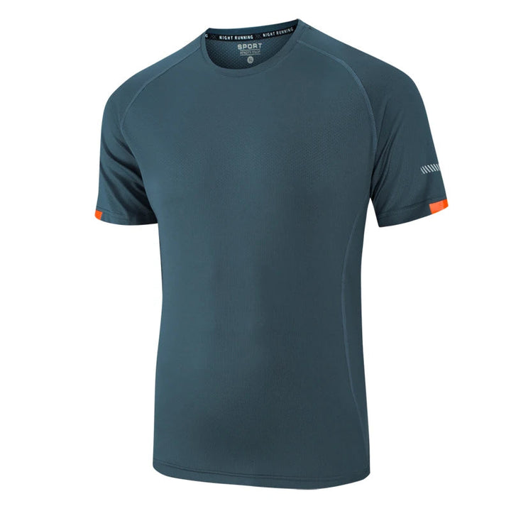 Casual heren plus size T-shirt, sneldrogend en ademend. Comfortabele herenkleding voor de zomer en vrije tijd.