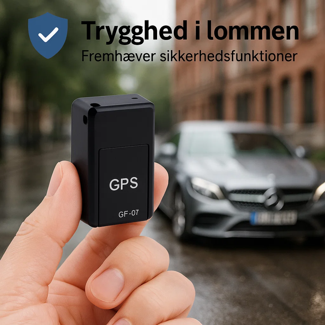 Anti-diefstal beveiliging: mini GPS-tracker met geluidsopname en real-time tracking functie.