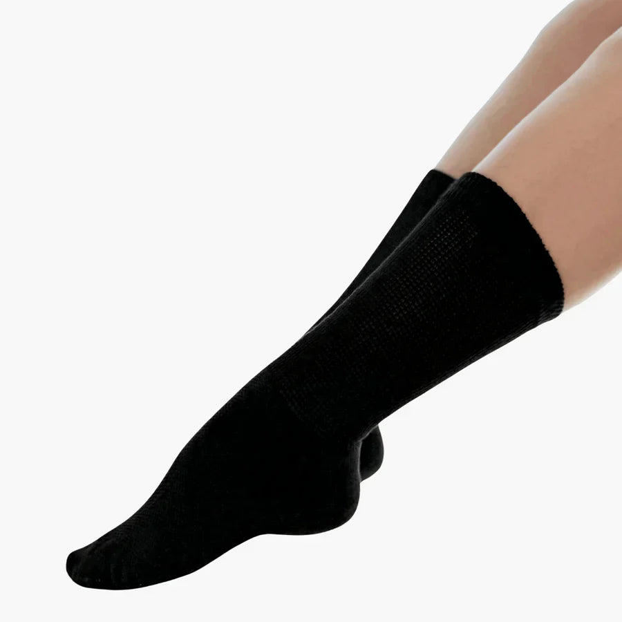 Gezondheidssokken: naadloze comfort sokken. Ondersteunt bloedsomloop voor mensen met diabetes & neuropathie.