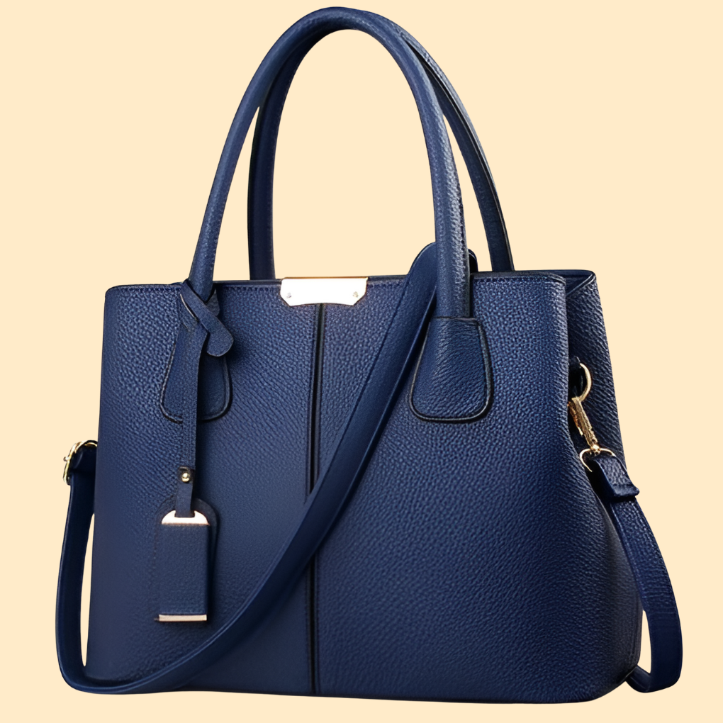 Comfortabele en stijlvolle leren schoudertas, combineert functionaliteit met elegantie voor dames.