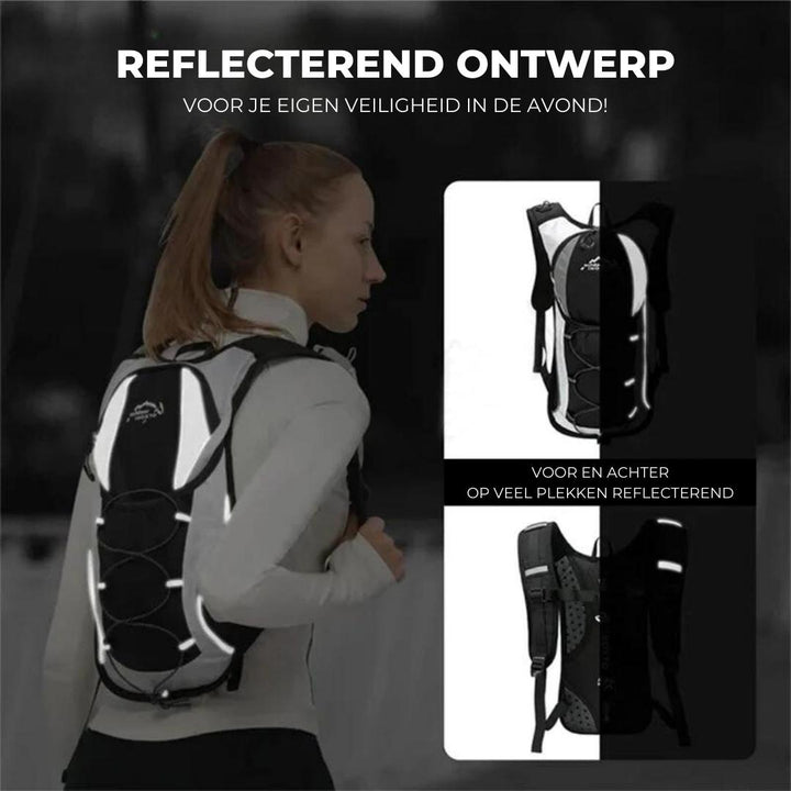 MALORIA unisex lichtgewicht waterdichte outdoor rugzak voor wandelen, reizen en sport.