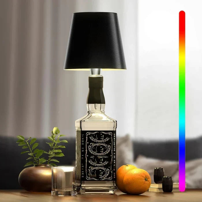 Multifunctionele draagbare lamp, voor gezellige avonden buiten.