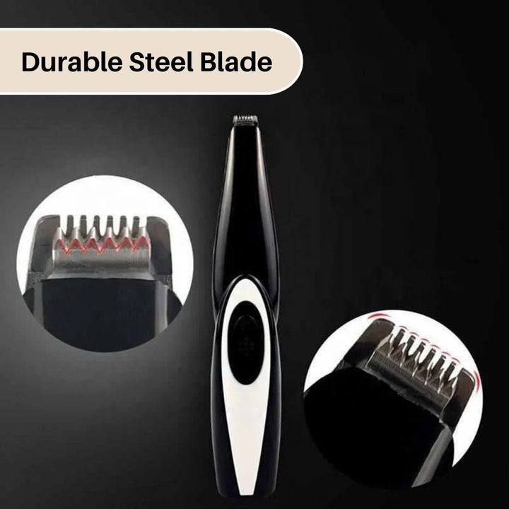 PerfectTrim set: stille huisdierentrimmer met opzetstukken voor diverse vachtlengtes. Professionele resultaten.