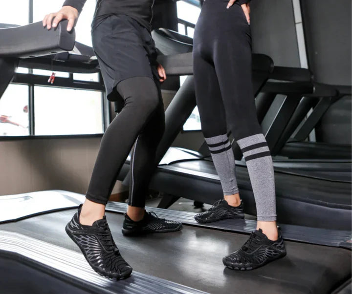 OrganicMotion barefoot schoenen. Comfort schoenen die voetgezondheid en een natuurlijke gang ondersteunen.